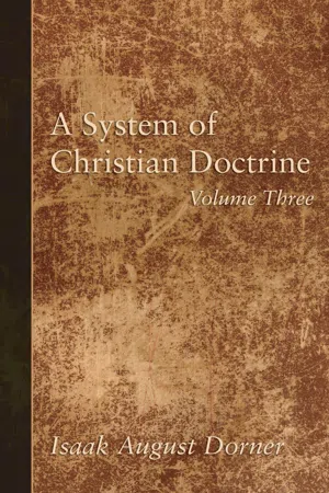 A System of Christian Doctrine, Volume 3