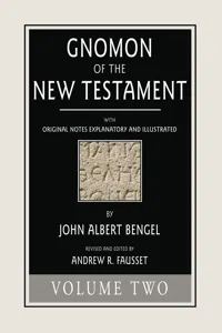 Gnomon of the New Testament, Volume 2_cover