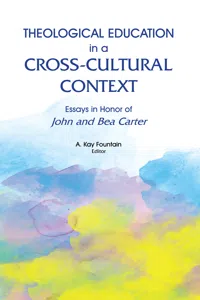 Theological Education in a Cross-Cultural Context_cover