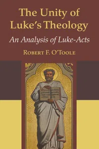 The Unity of Luke's Theology_cover