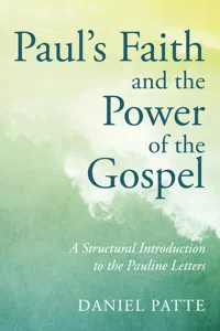 Paul's Faith and the Power of the Gospel_cover