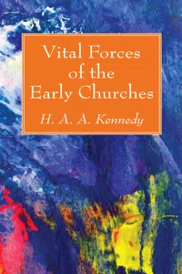 Vital Forces of the Early Churches_cover