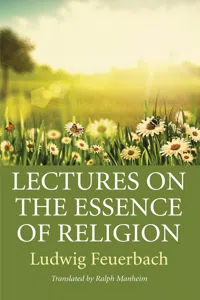 Lectures on the Essence of Religion_cover
