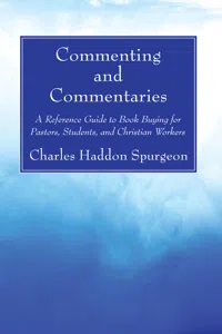 Commenting and Commentaries_cover