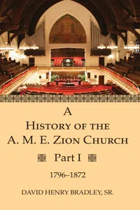 A History of the A. M. E. Zion Church, Part 1_cover