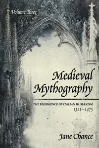 Medieval Mythography, Volume Three_cover