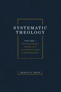 Systematic Theology, Volume One_cover