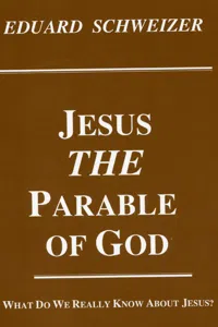 Jesus, the Parable of God_cover