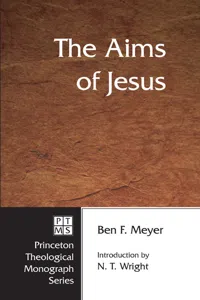 The Aims of Jesus_cover