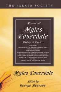 Remains of Myles Coverdale, Bishop of Exeter_cover