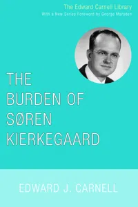 The Burden of Soren Kierkegaard_cover