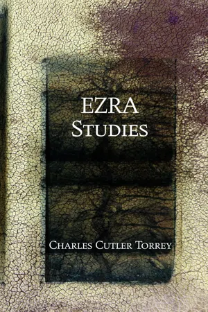 Ezra Studies