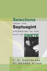 Selections from the Septuagint_cover