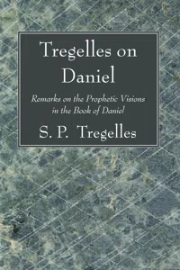 Tregelles on Daniel_cover