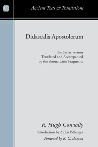 Didascalia Apostolorum_cover