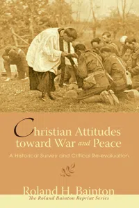 Christian Attitudes toward War and Peace_cover