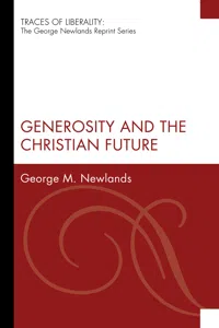 Generosity and the Christian Future_cover