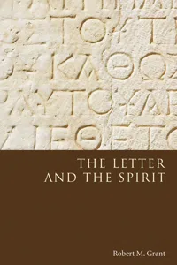 The Letter and the Spirit_cover