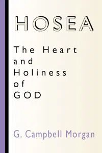 Hosea: The Heart and Holiness of God_cover