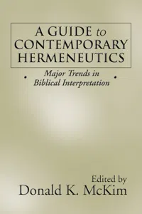 A Guide to Contemporary Hermeneutics_cover