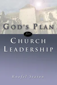 God's Plan for Church Leadership_cover