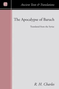 The Apocalypse of Baruch_cover