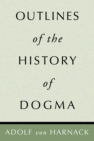 Outlines of the History of Dogma