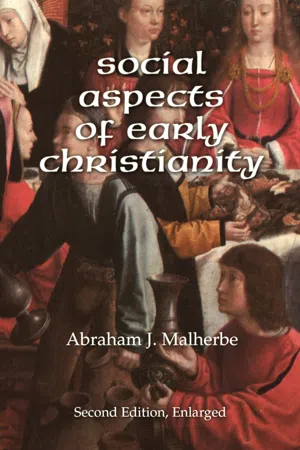 Social Aspects of Early Christianity, Second Edition