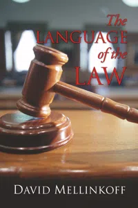 The Language of the Law_cover