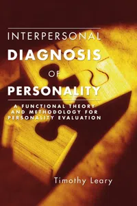 Interpersonal Diagnosis of Personality_cover