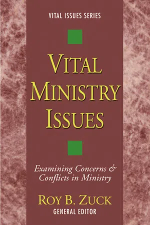 Vital Ministry Issues