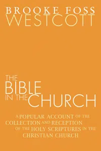 The Bible in the Church_cover