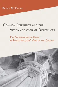 Common Experience and the Accommodation of Differences_cover