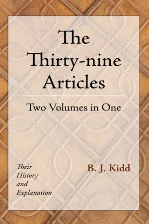 The Thirty-nine Articles: Two Volumes in One