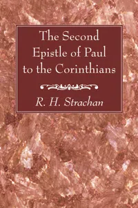 The Second Epistle of Paul to the Corinthians_cover