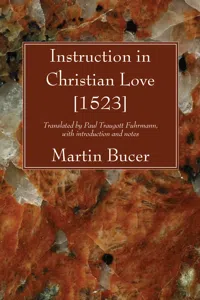 Instruction in Christian Love [1523]_cover