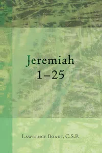 Jeremiah 1–25_cover