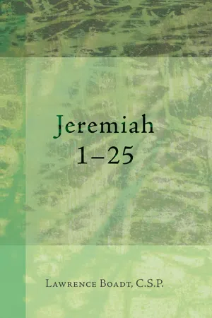 Jeremiah 1–25