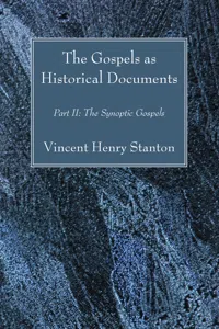 The Gospels as Historical Documents, Part II_cover