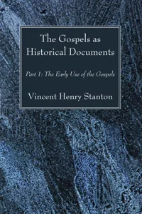 The Gospels as Historical Documents, Part I_cover