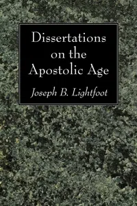 Dissertations on the Apostolic Age_cover