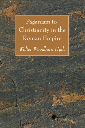 Paganism to Christianity in the Roman Empire