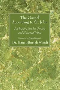 The Gospel According to St. John_cover