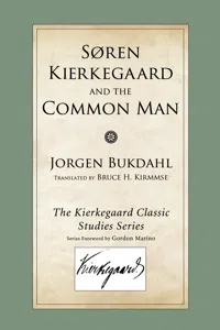 Soren Kierkegaard and the Common Man_cover