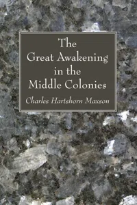 The Great Awakening in the Middle Colonies_cover