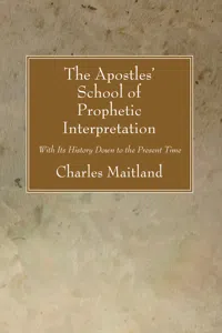 The Apostles' School of Prophetic Interpretation_cover