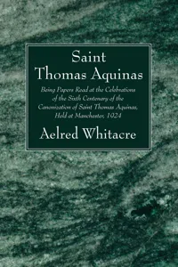 St. Thomas Aquinas_cover