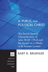 A Public and Political Christ_cover