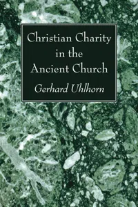 Christian Charity in the Ancient Church_cover