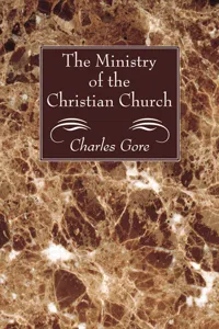 The Ministry of the Christian Church_cover